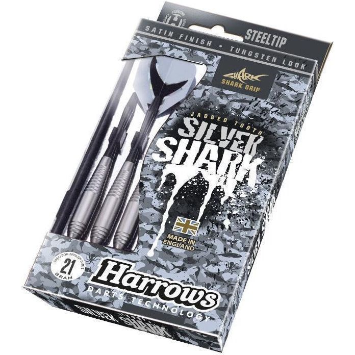 Harrows MULTI-ITEM G211424 ~ HARROWS SILVER SHARK DART New zealand nz vaughan